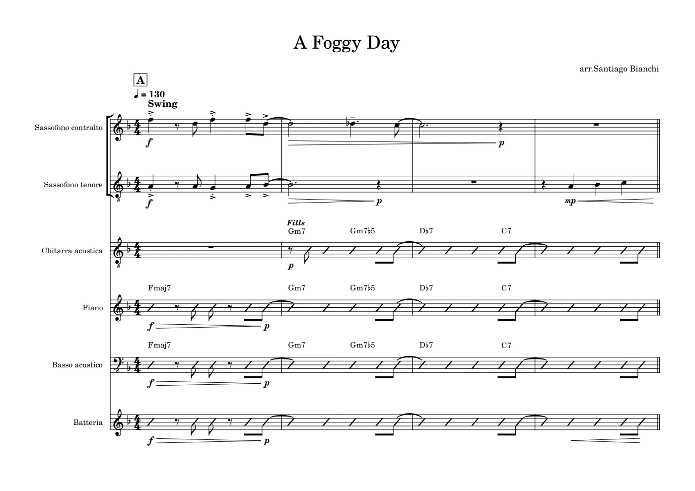 A Foggy Day, page 1 of 13