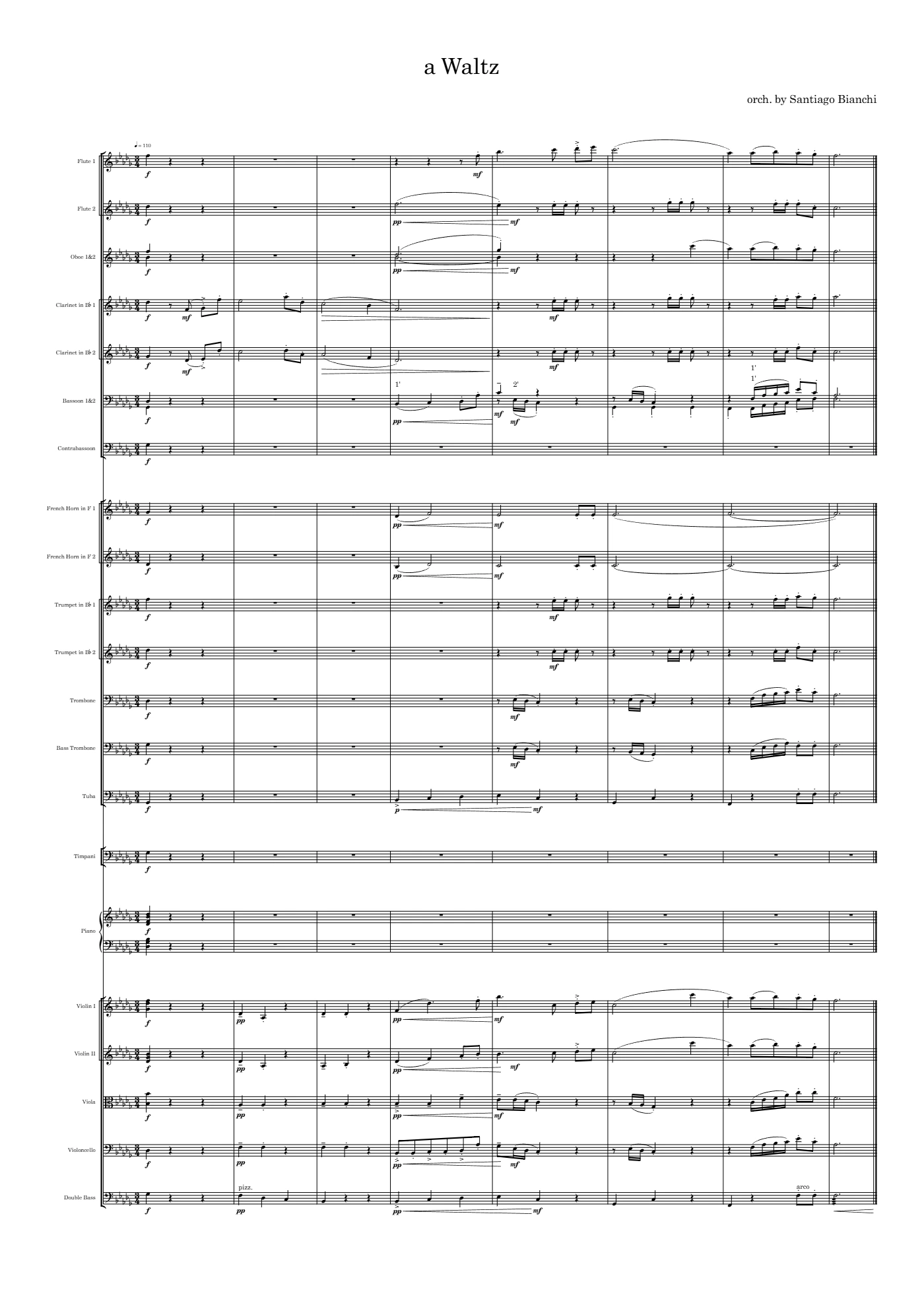 A Waltz, page 1 of 1