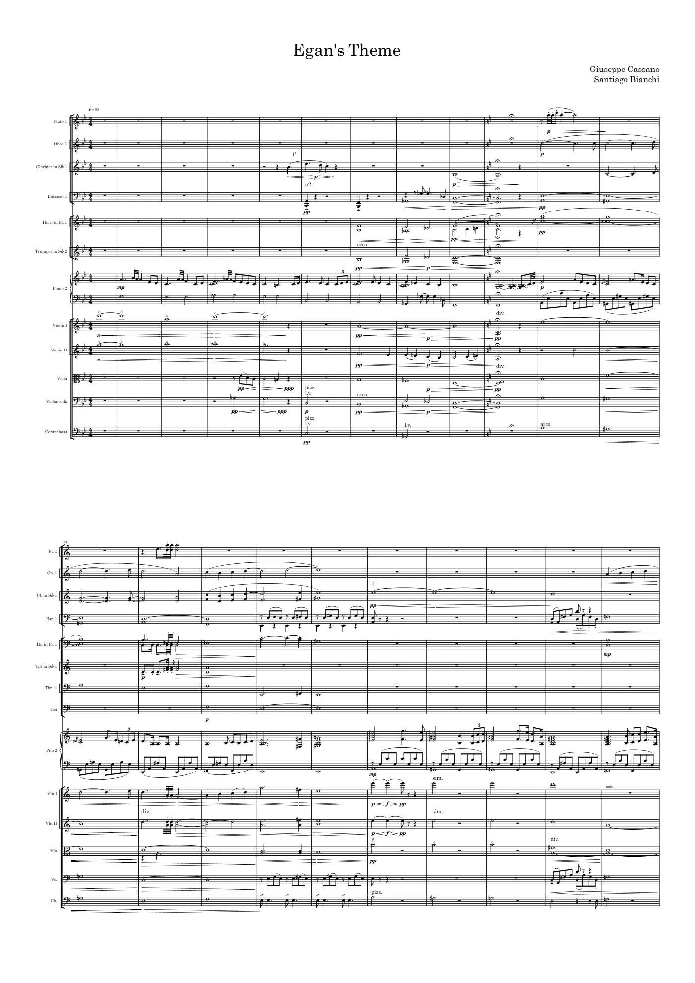 Egan’s Theme, page 1 of 2