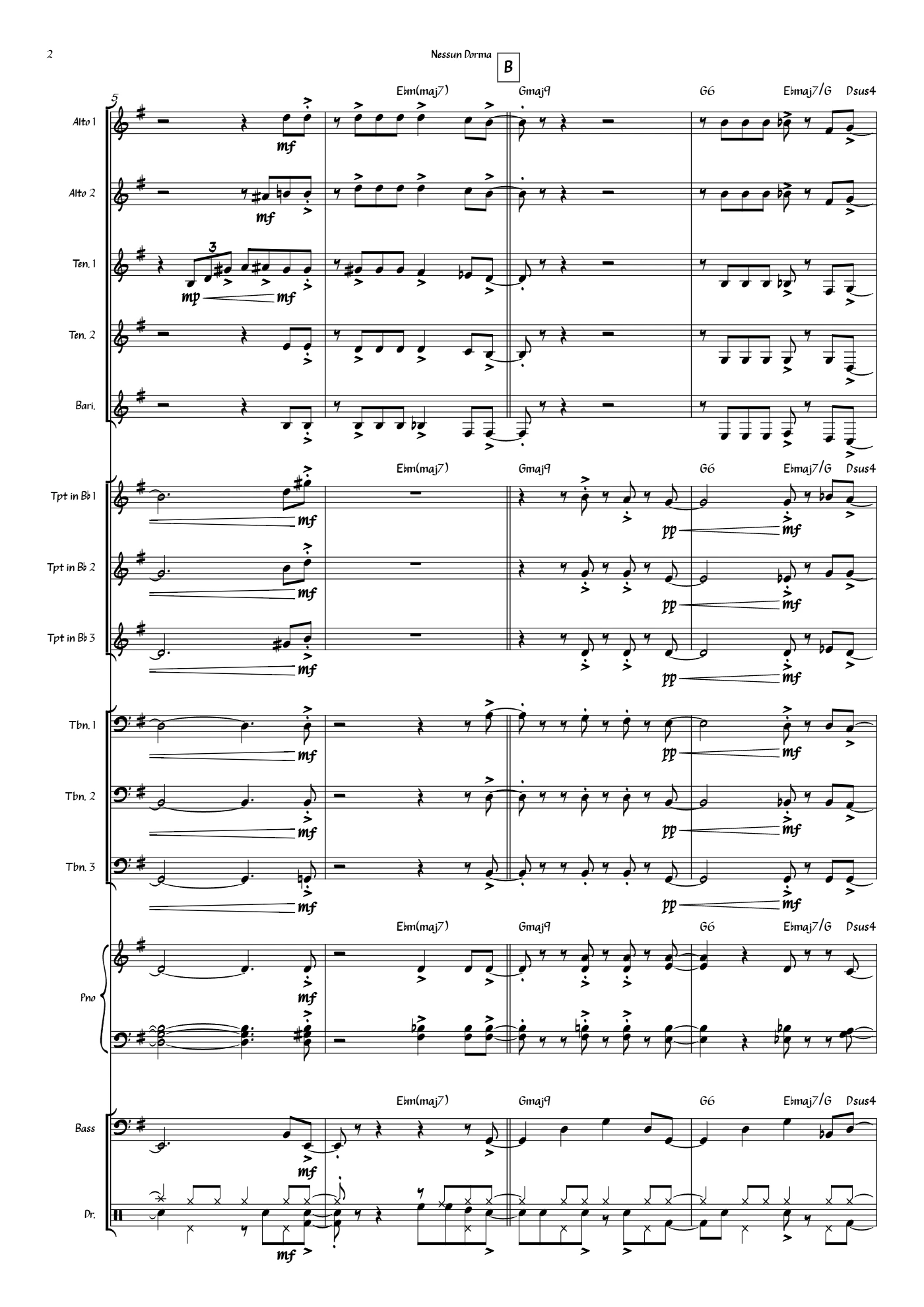Nessun Dorma, page 2 of 9