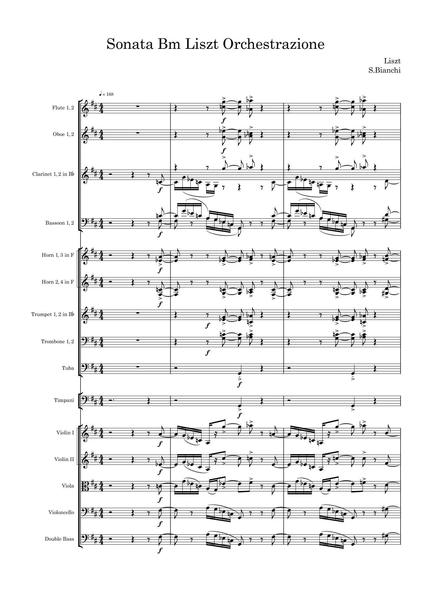 Sonata in Bm, page 1 of 4